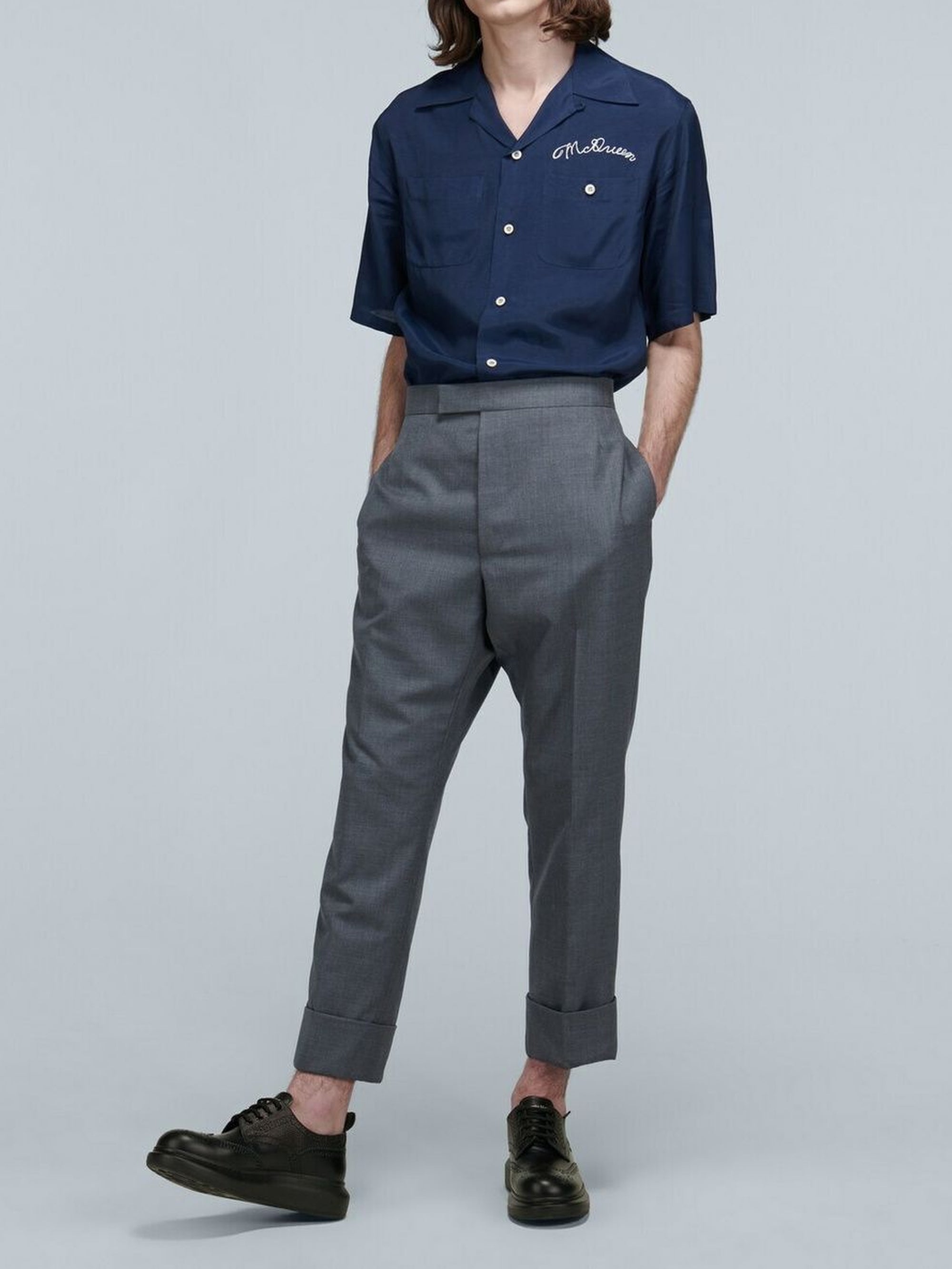 Derbies à lacets en cuir - Black