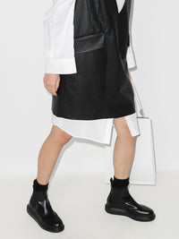 Bottines Chelsea en cuir - Black