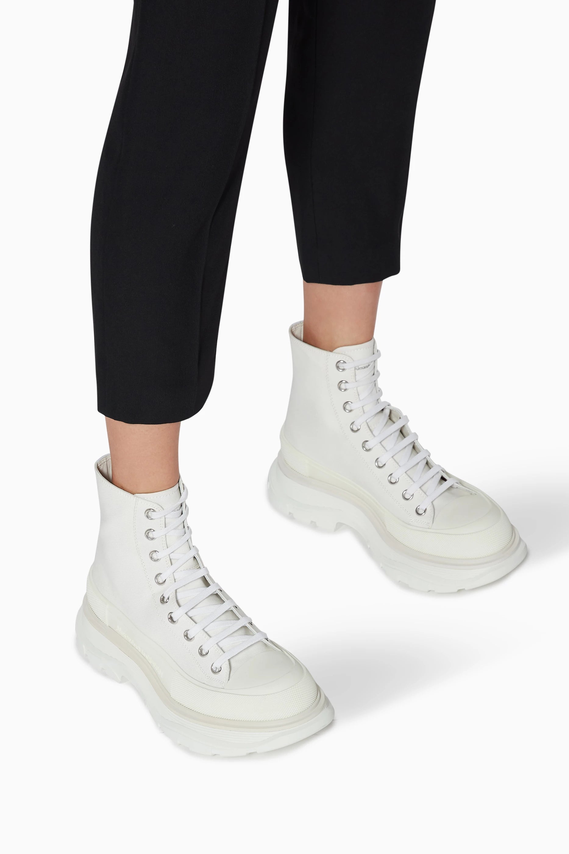 Bottines à lacets - Black