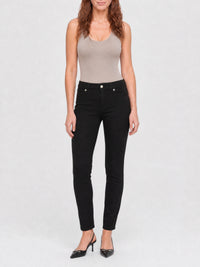 Pantalon à poches en denim - Black