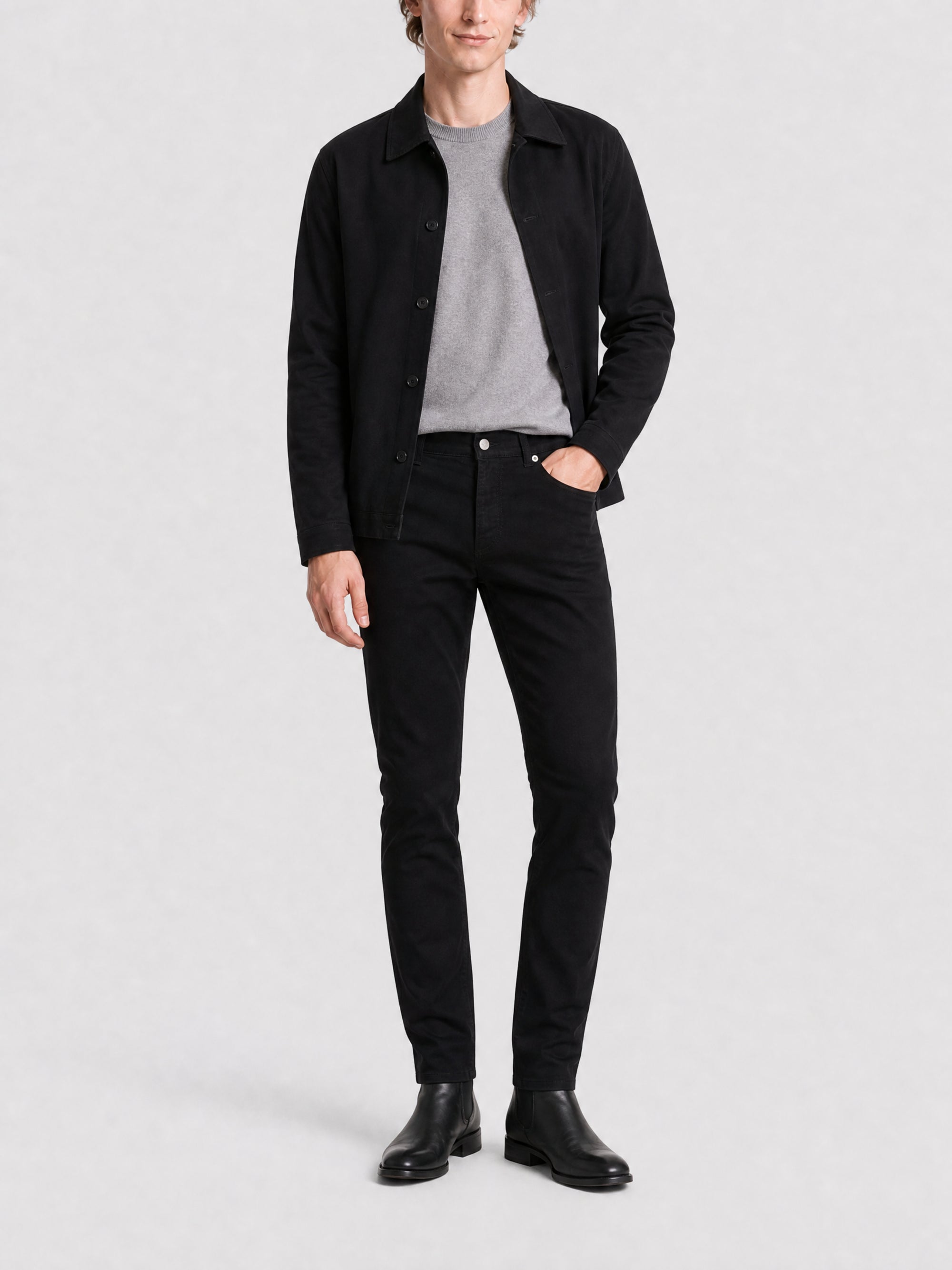 Pantalon à poches - Black