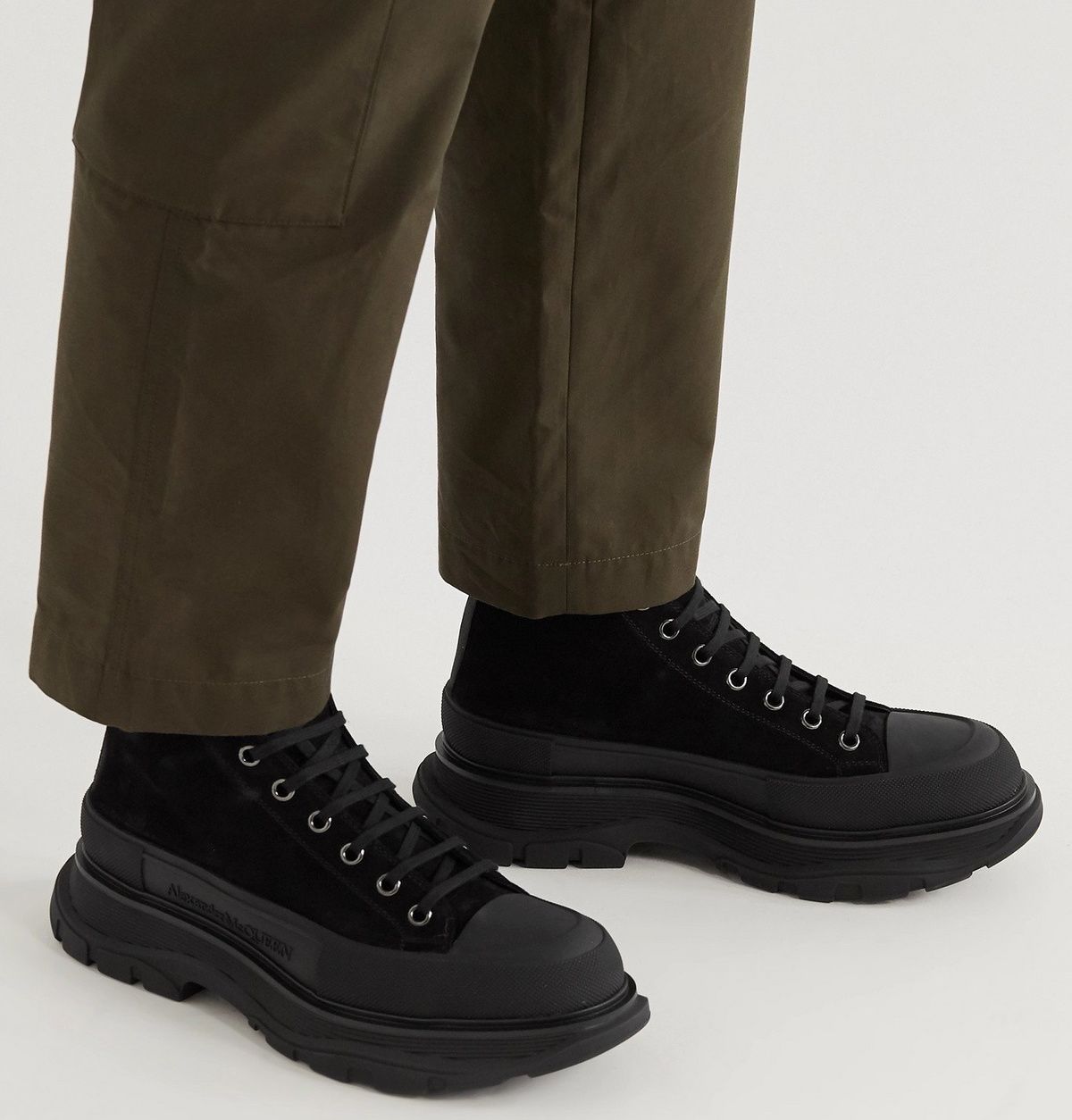 Bottines Tread Slick en cuir - Black