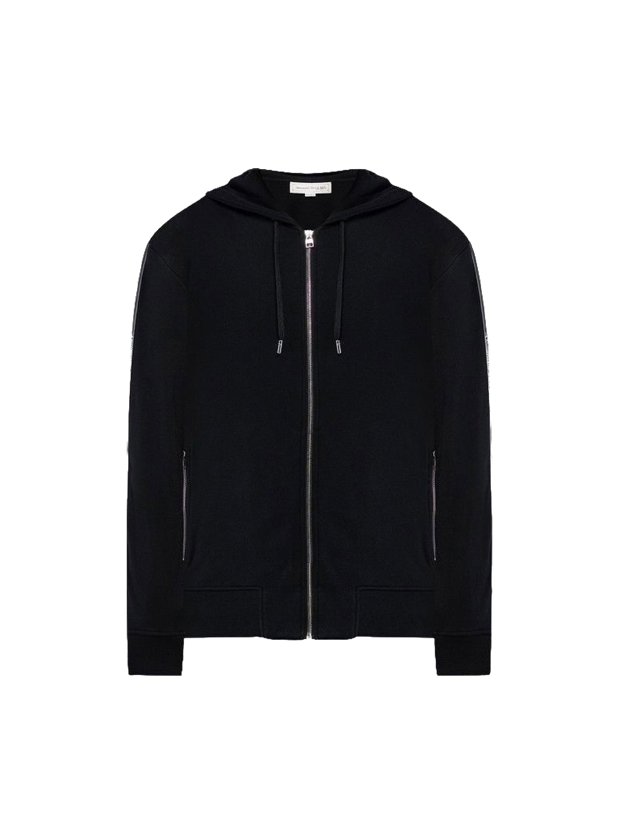 Sweat à capuche avec fermeture zippée - Black