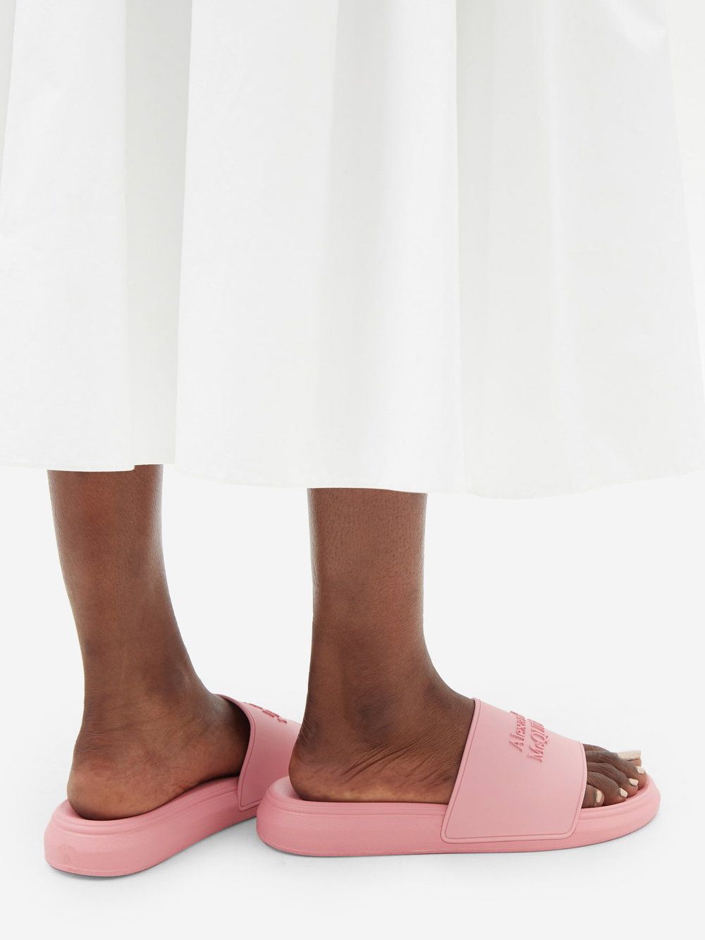 Mules avec logo - Pastel Pink