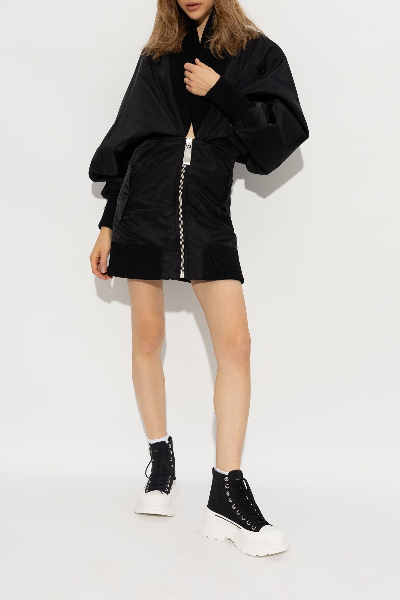 Bottines à lacets - Black & White