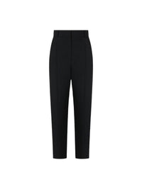 Pantalon slim en laine - Black