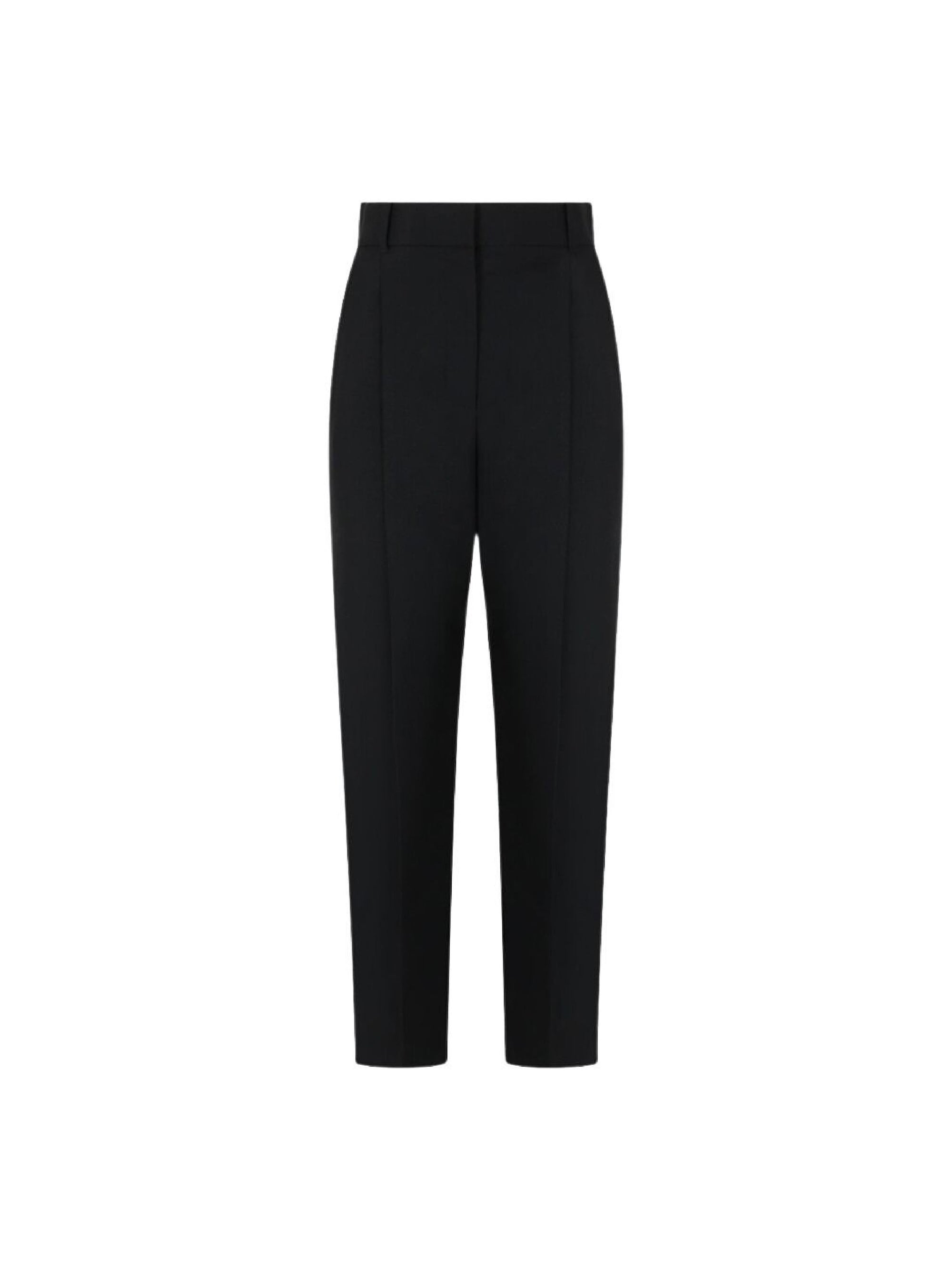 Pantalon slim en laine - Black