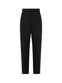 Pantalon slim en laine - Black