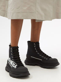 Sneakers montantes à lacets - Black