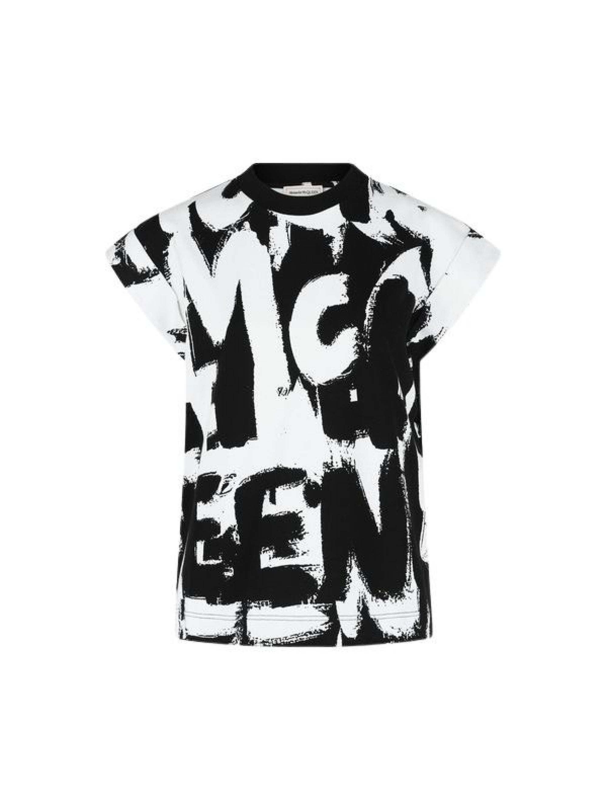 T-shirt à imprimé - White Black
