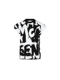 T-shirt à imprimé - White Black