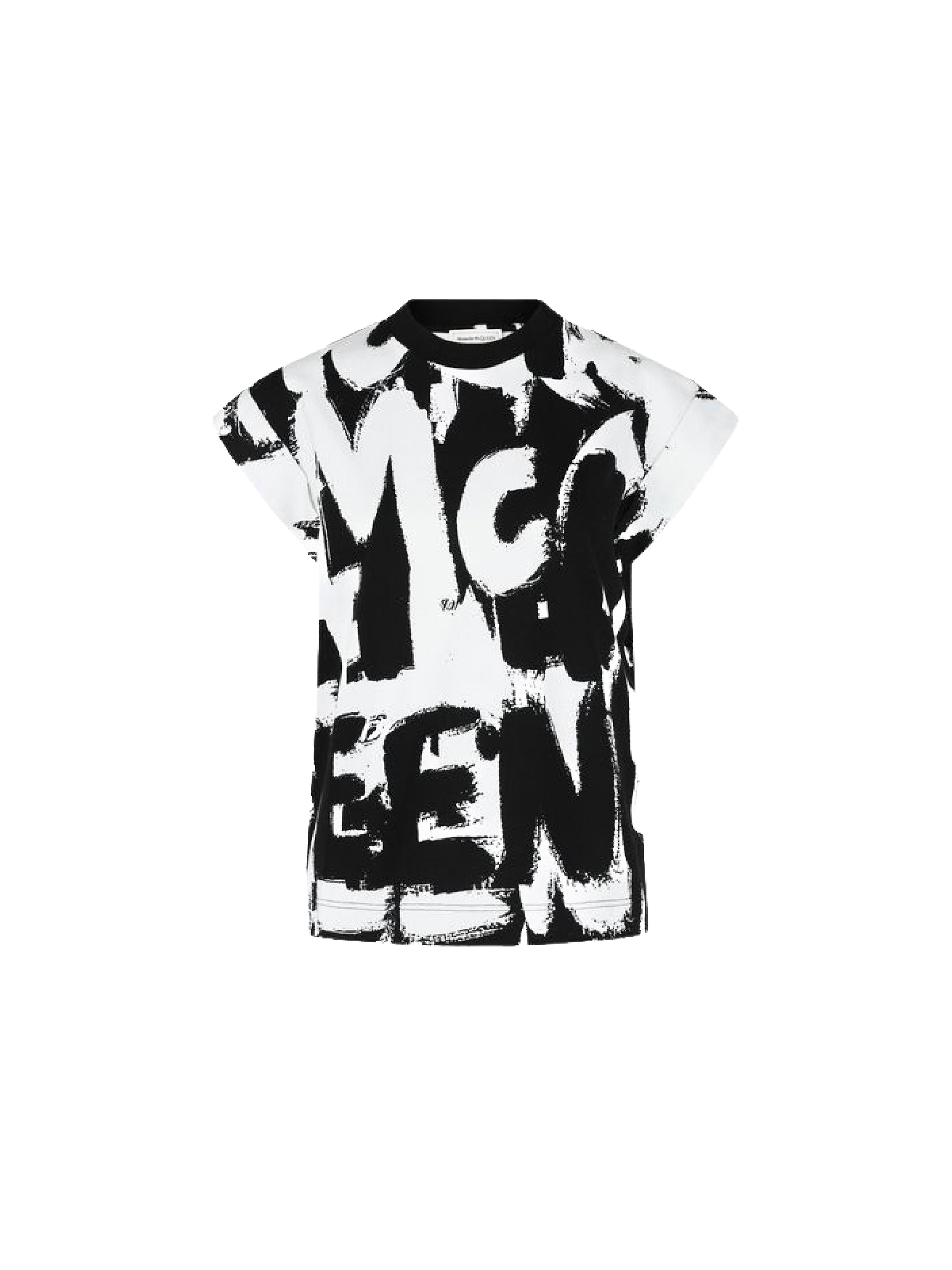T-shirt à imprimé - White Black