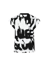 T-shirt à imprimé - White Black