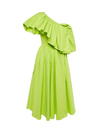Robe midi plissée - Sage Green
