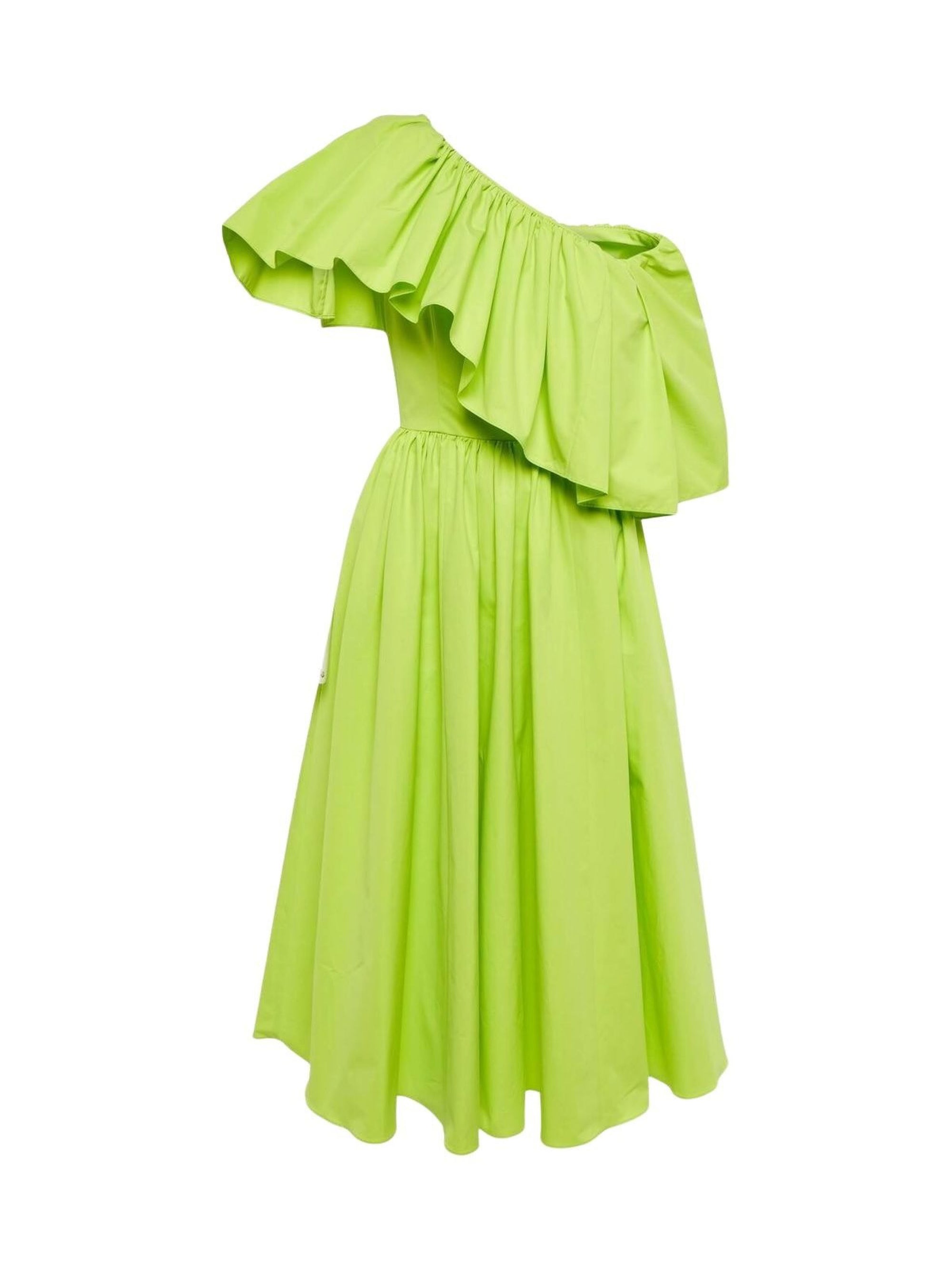 Robe midi plissée - Sage Green