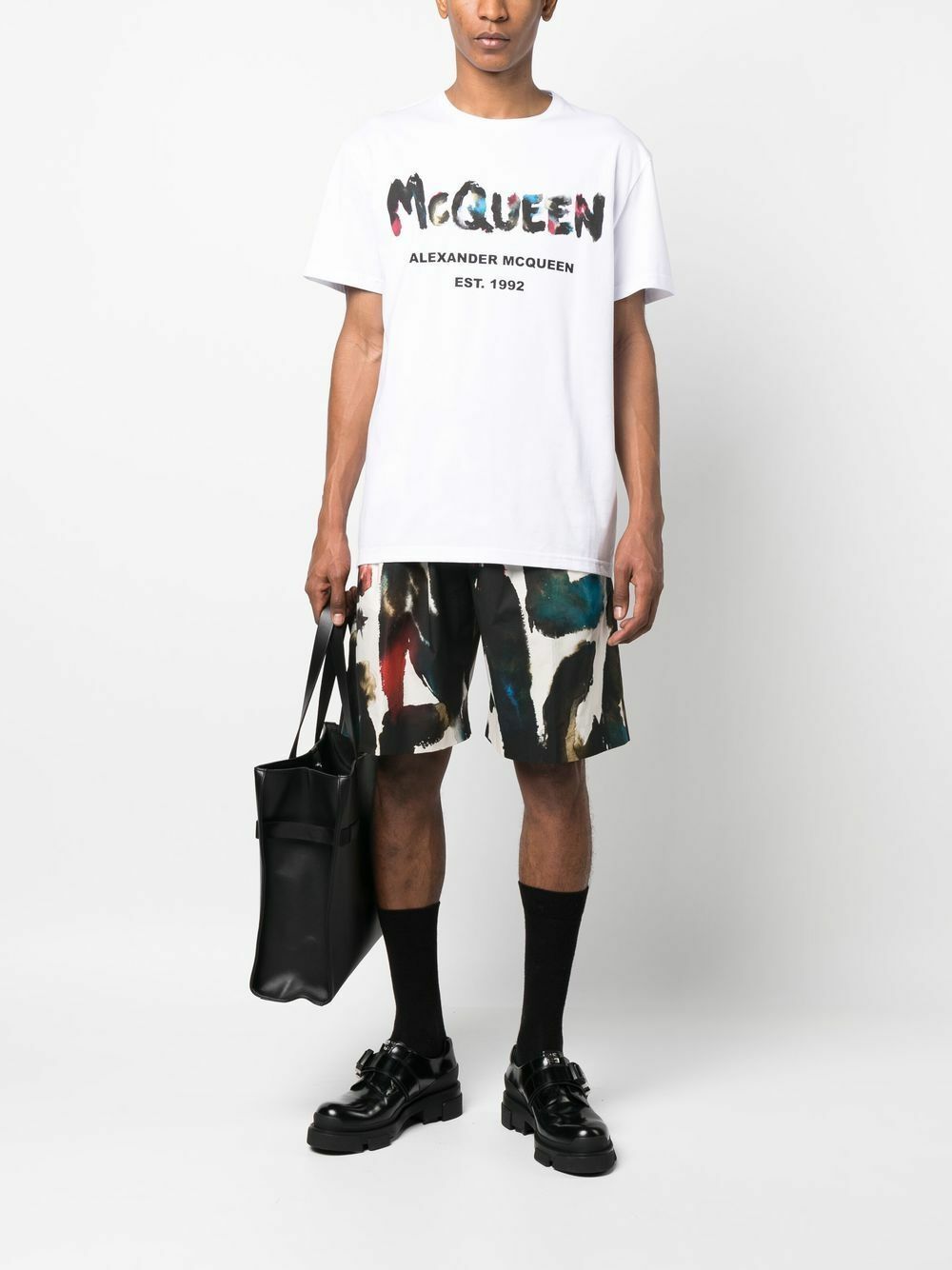 T-shirt avec logo - White Mix