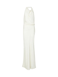 Robe longue dos nu - Light Ivory