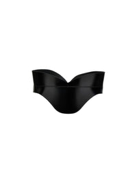 Ceinture corset en cuir - Black
