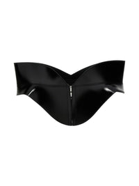Ceinture corset en cuir - Black