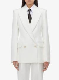 Blazer à fermeture boutonnée - Optical White