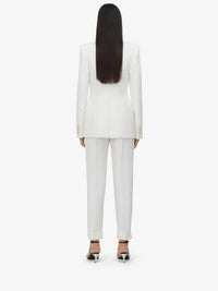 Blazer à fermeture boutonnée - Optical White