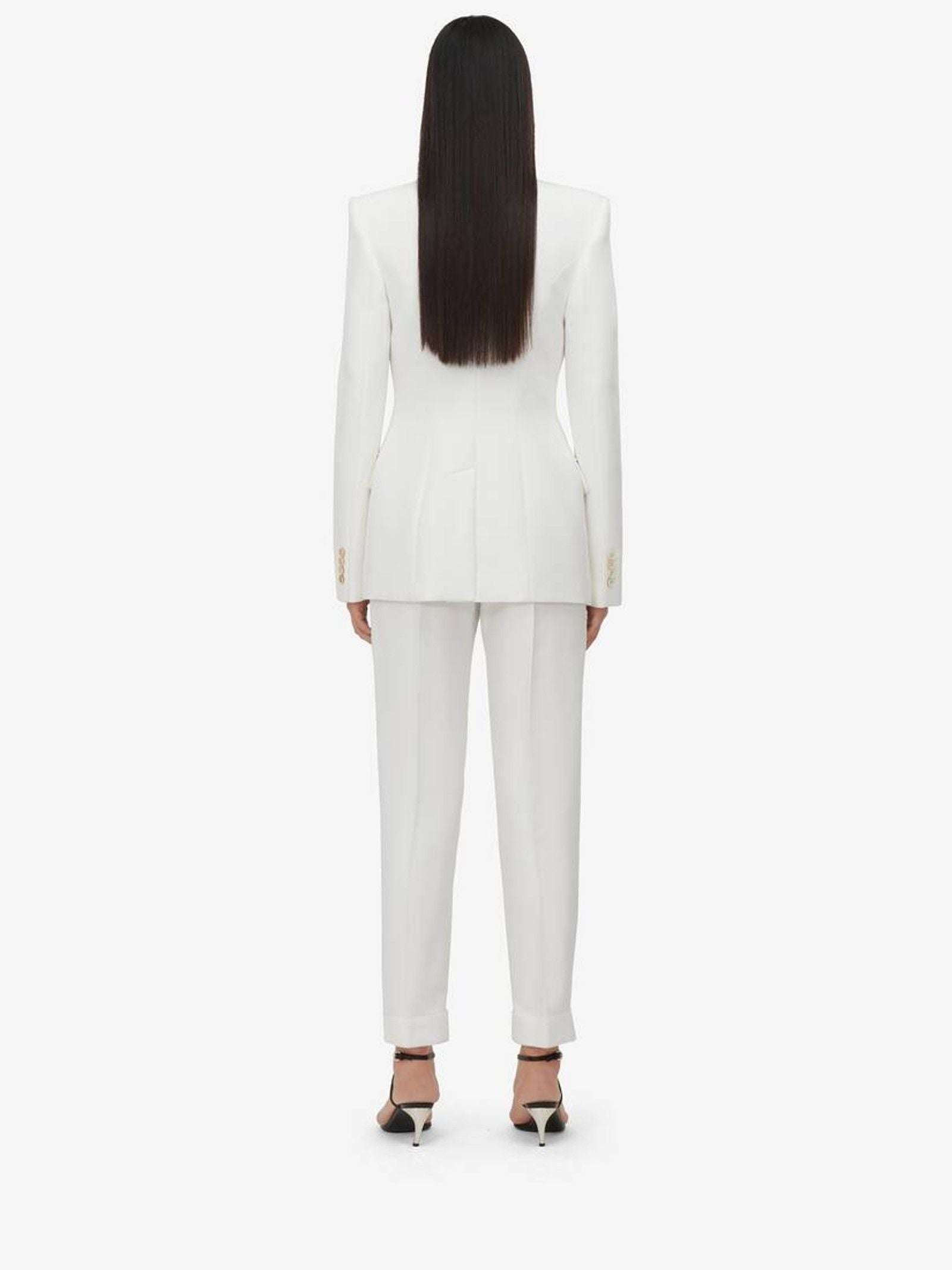 Blazer à fermeture boutonnée - Optical White