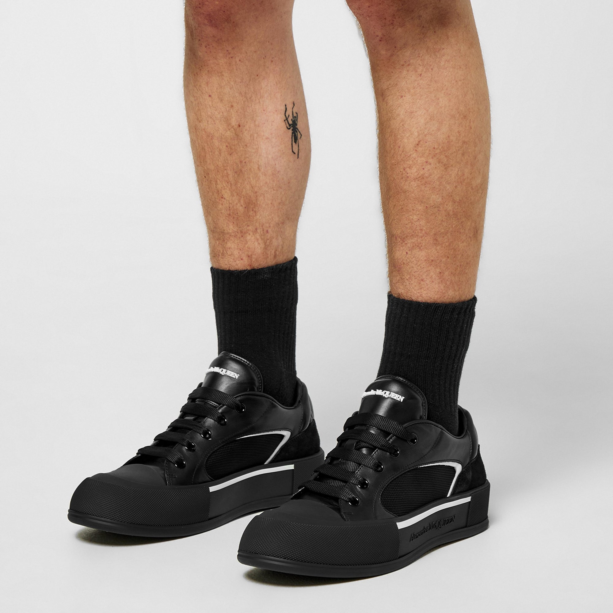 Sneakers à lacets - White Black