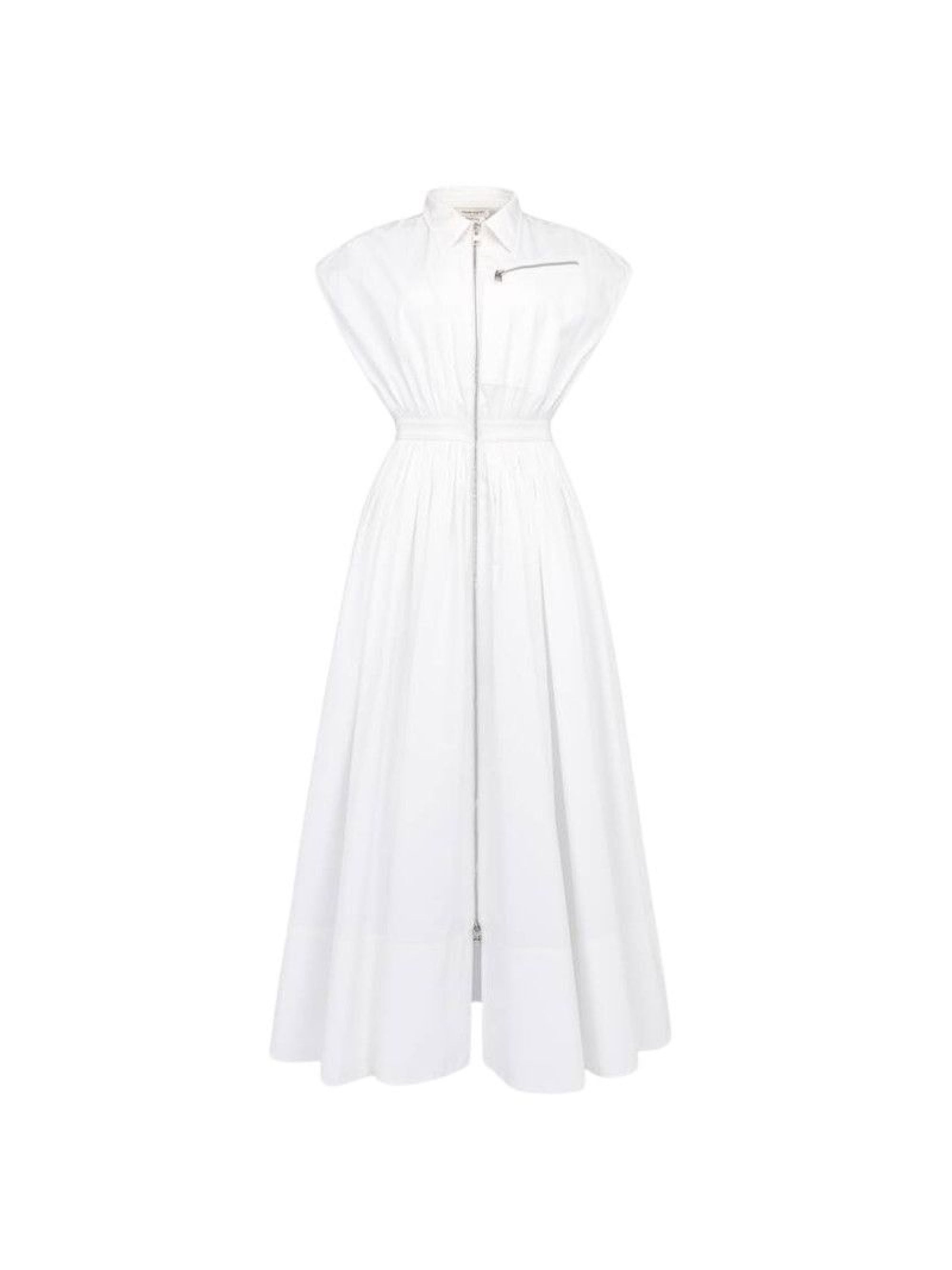 Robe avec poches - Optical White