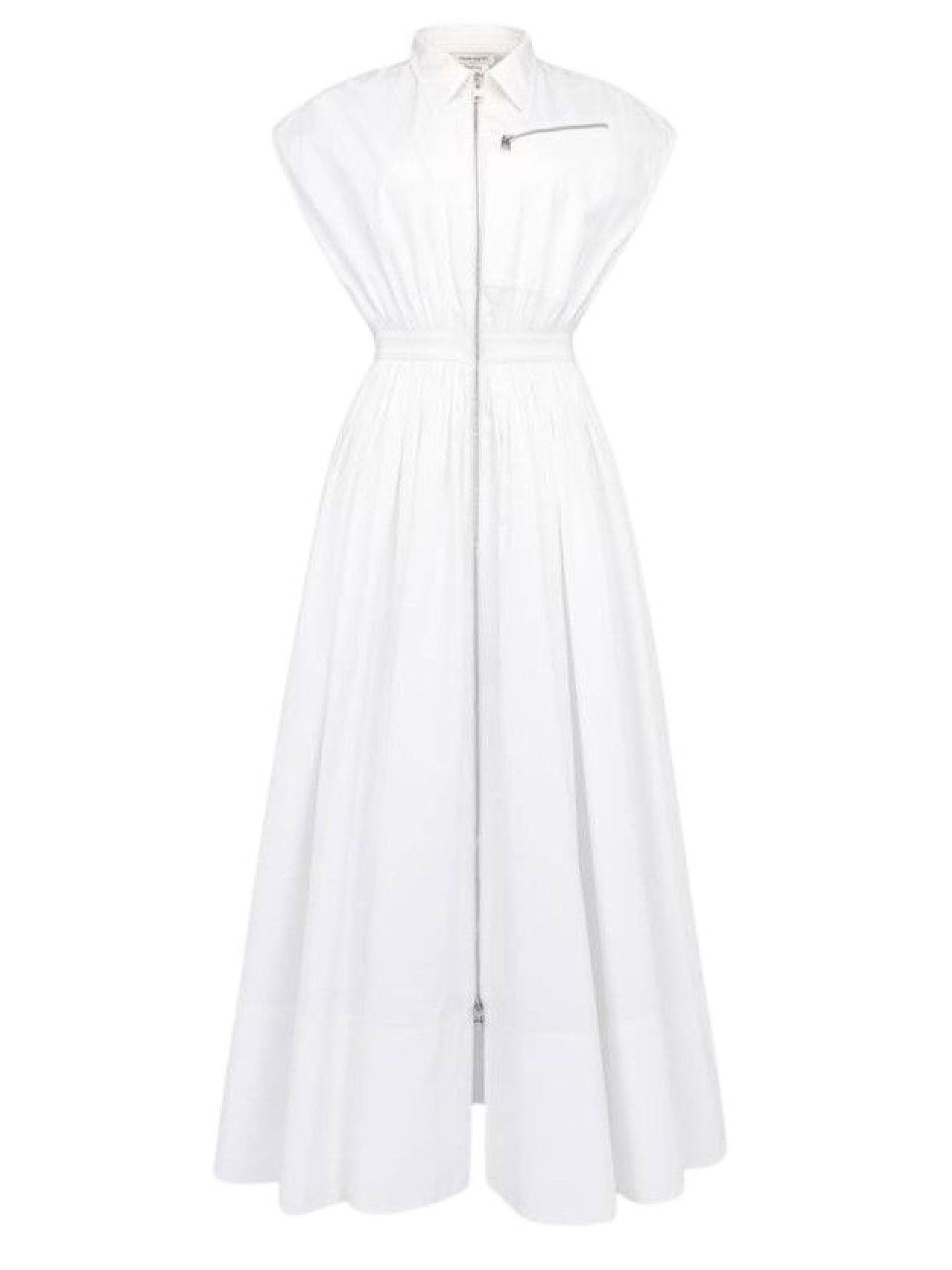 Robe avec poches - Optical White