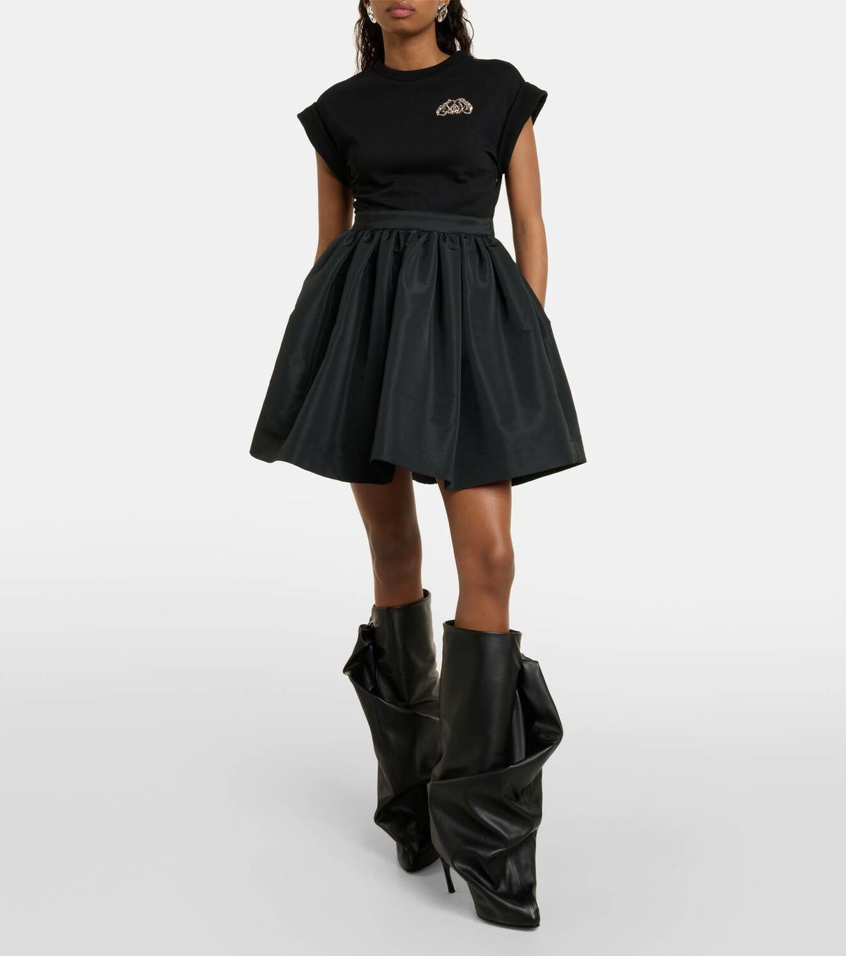 Bottines avec nœud 95 - Black
