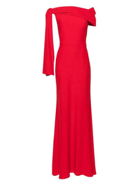Robe à épaules dénudées - Lust Red