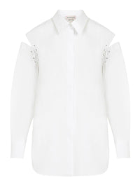 Chemise à lacets - Optical White