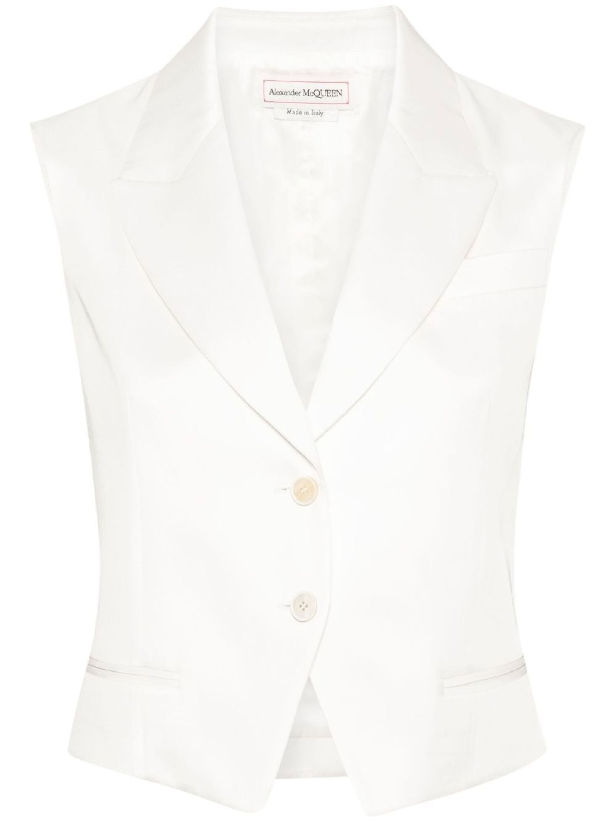 Blazer sans manches - Ivory