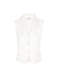 Blazer sans manches - Ivory