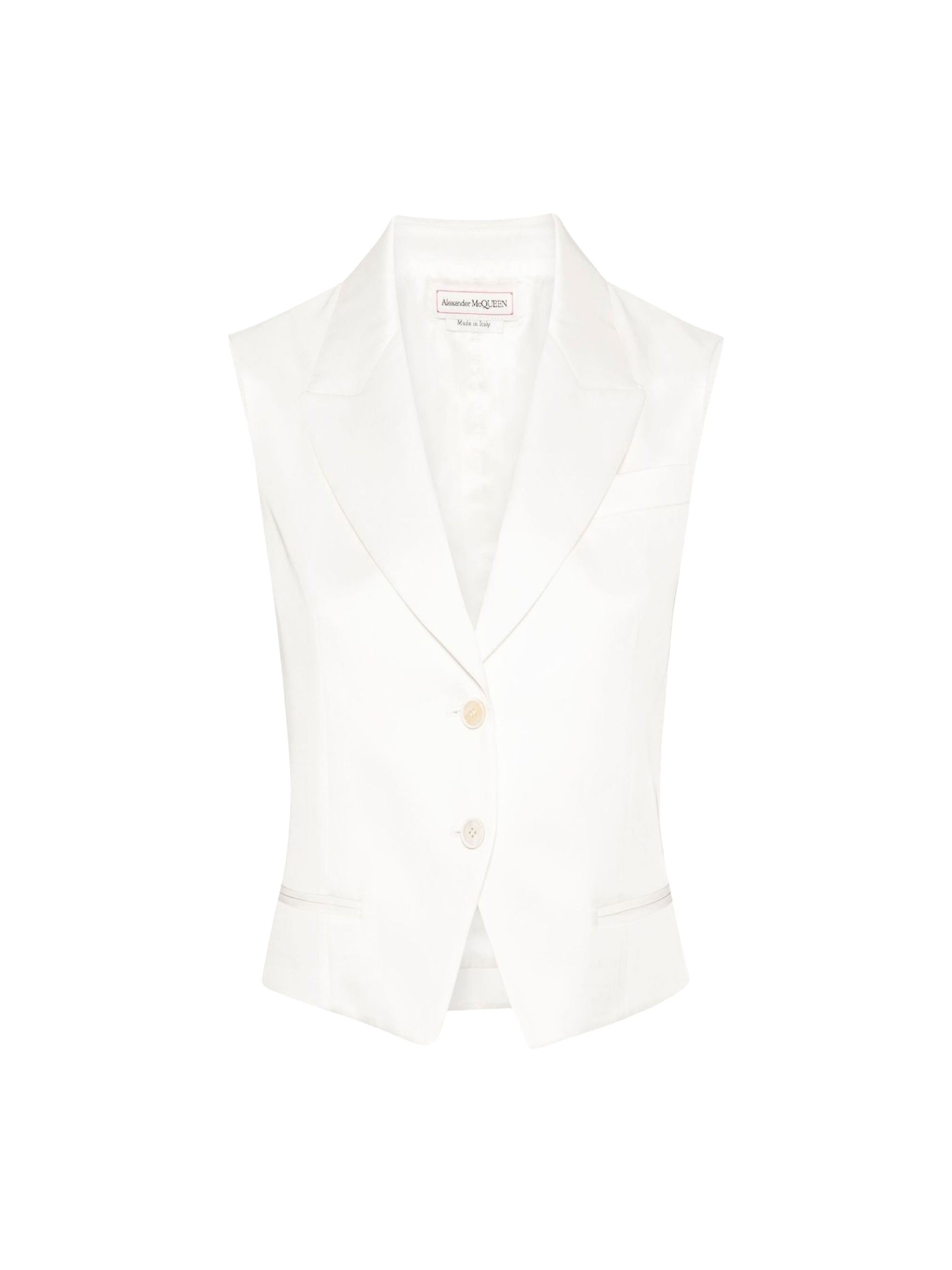 Blazer sans manches - Ivory