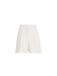Bermuda à pinces - Ivory