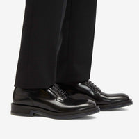 Derbies à lacets en cuir - Black Transparent