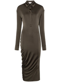 Robe chemise ajustée - Khaki