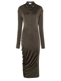 Robe chemise ajustée - Khaki