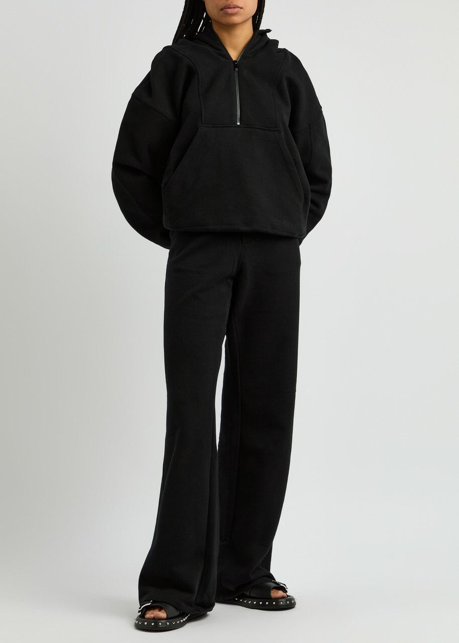 Sandales avec sangles en cuir - Black Silver