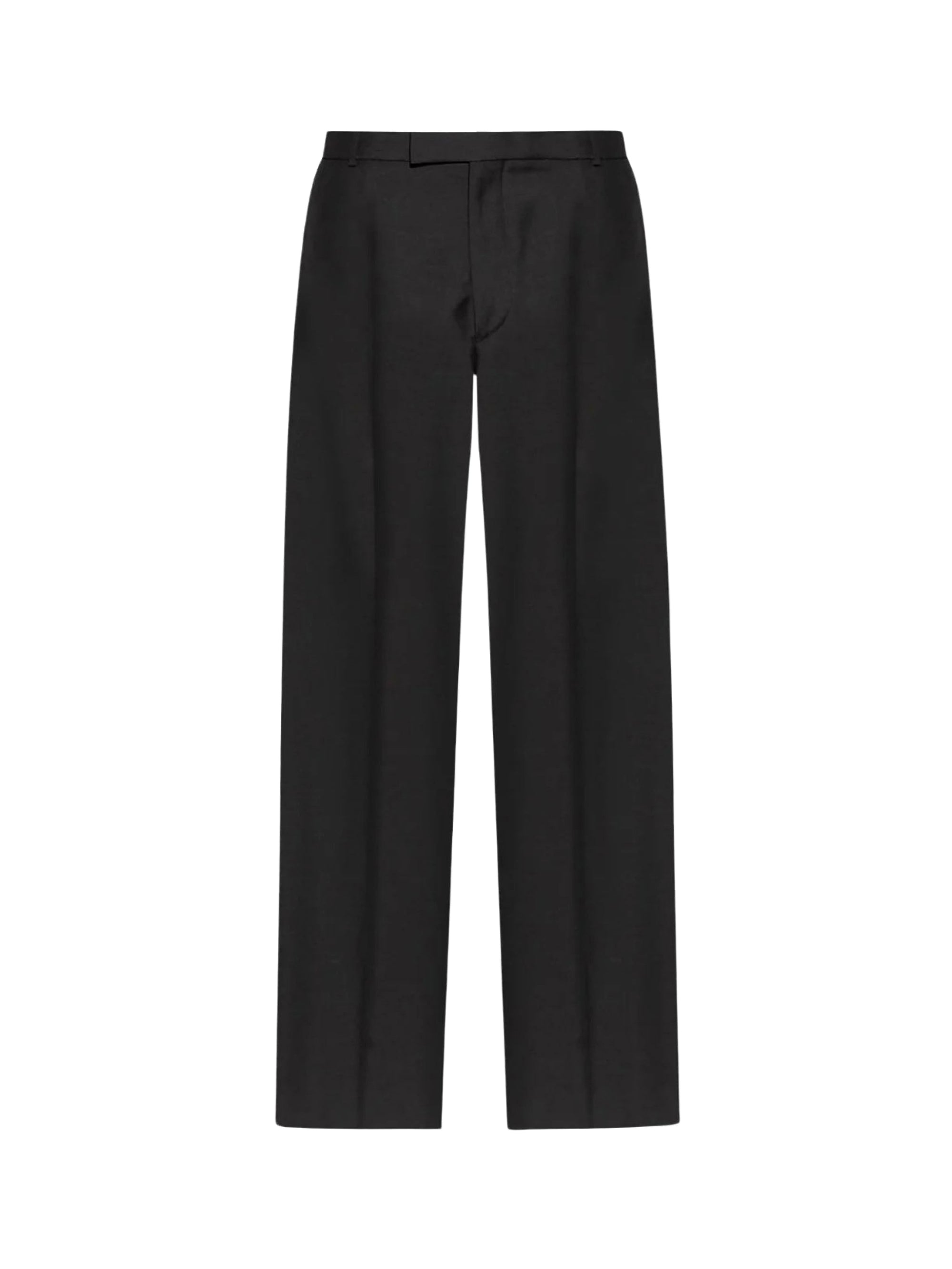 Pantalon avec poches en laine - Black