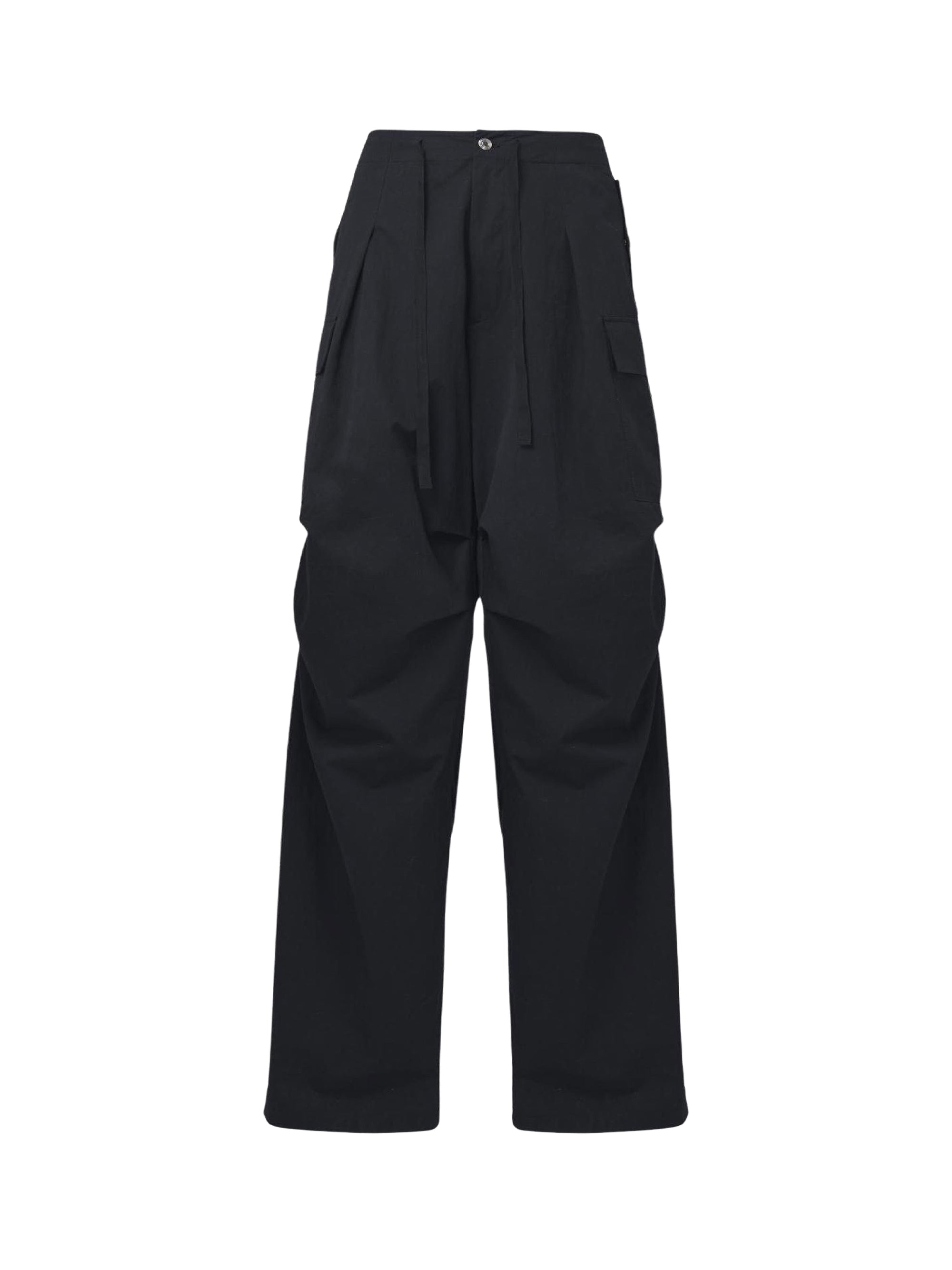 Pantalon cargo large - Black
