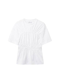T-shirt à col rond - Optical White
