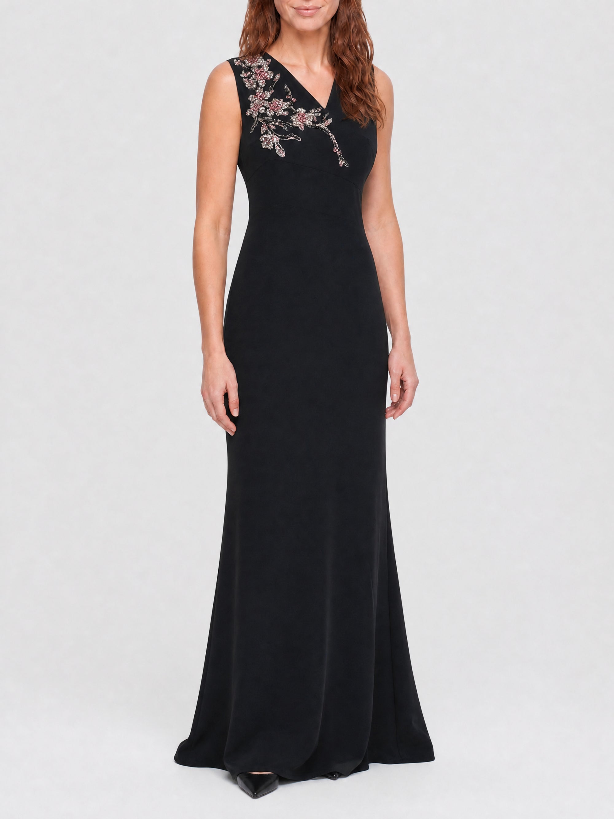 Robe longues ajustée - Black