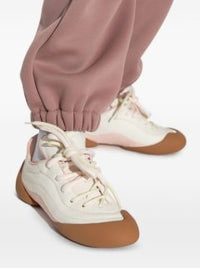 Sneakers à lacets en cuir - Off White Pink