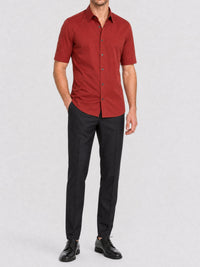 Chemise à manches courtes - Rust