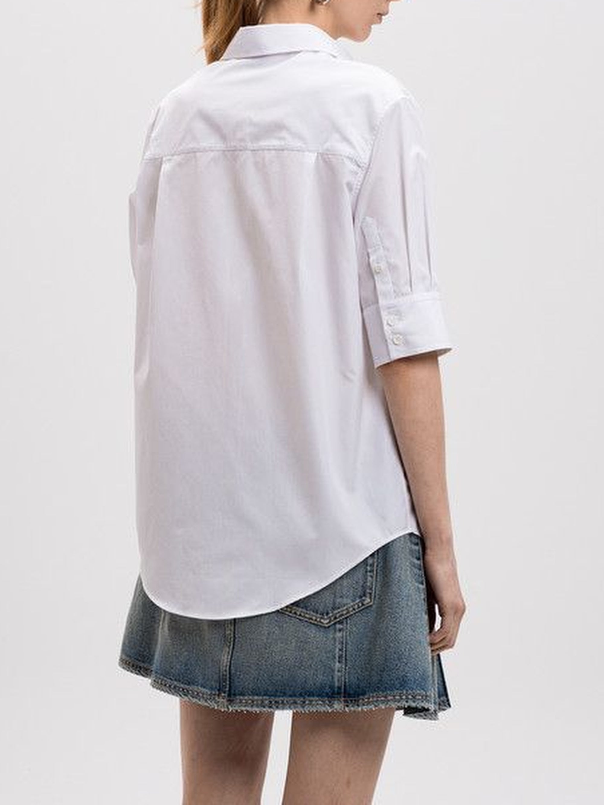 Chemise à manches courtes - Optical White