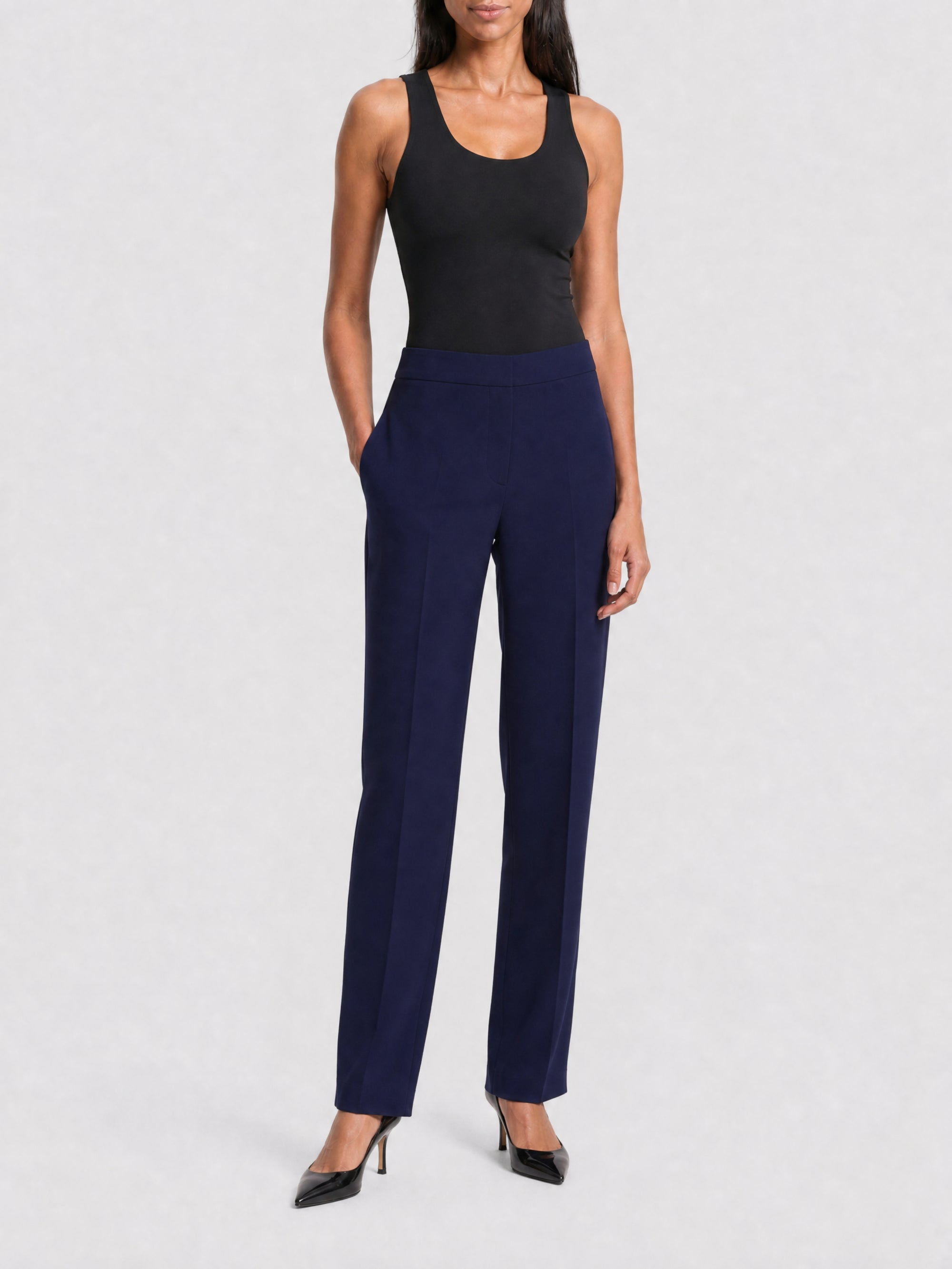 Pantalon slim à pinces - Sapphire