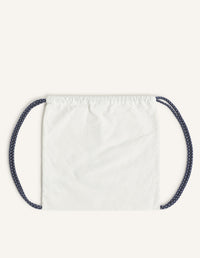Sac à dos Fox Head Kid en toile - Ecru & Classic Navy