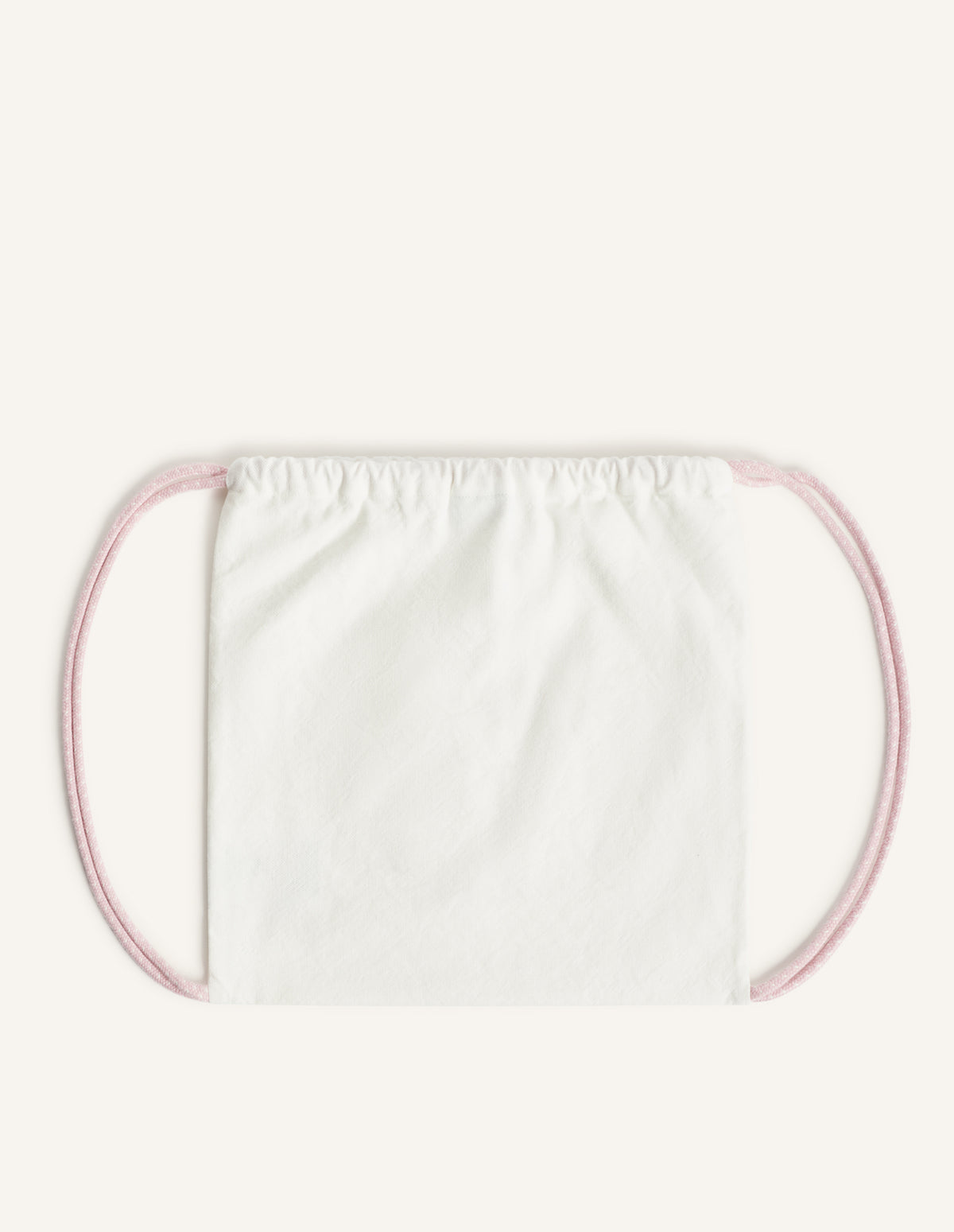 Sac à dos Fox Head Kid en toile - Ecru & Soft Pink